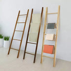 Decorative Ladder with Solid Hardwood