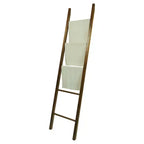 Decorative Ladder with Solid Hardwood