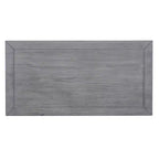 Solid Wood 2 Doors and 2 Shelves Accent Cabinet