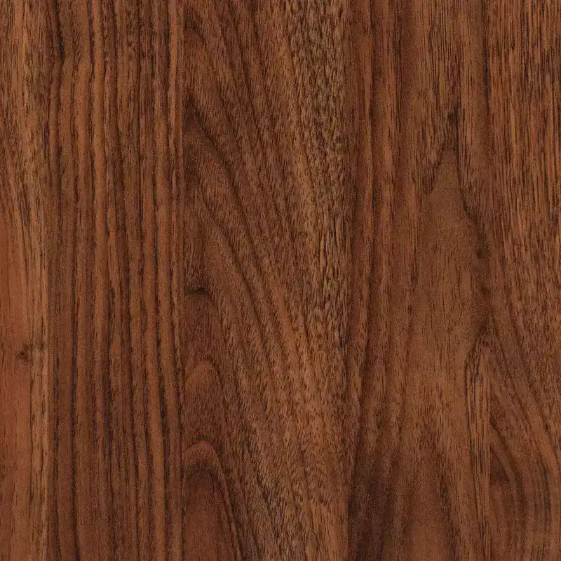 Mid-Century Modern Walnut Wood Shoe Cabinet – 8 Shelves, Slatted Doors