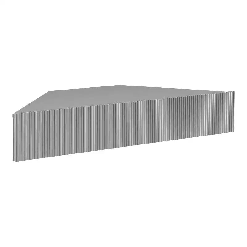 HOMES: Inside + Out  Mid-Century Modern 3 Shelf Corner Floating Console TV Stand for TVs up to 50"