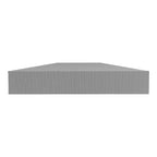 HOMES: Inside + Out  Mid-Century Modern 3 Shelf Corner Floating Console TV Stand for TVs up to 50"