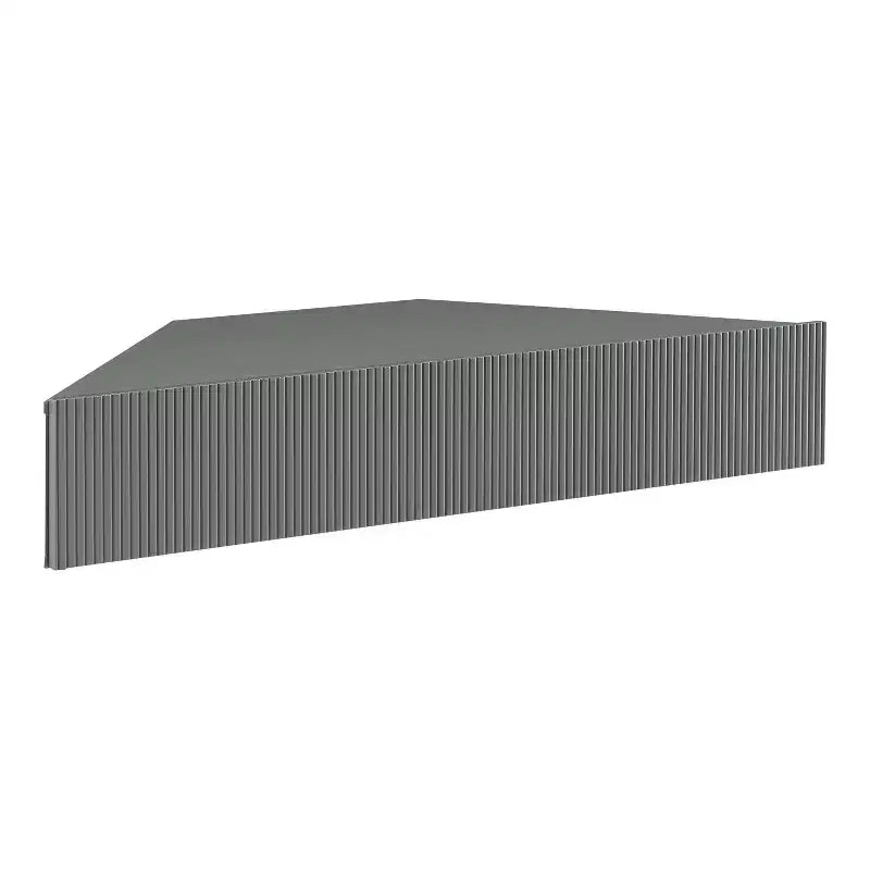 HOMES: Inside + Out  Mid-Century Modern 3 Shelf Corner Floating Console TV Stand for TVs up to 50"
