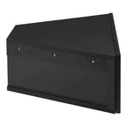 HOMES: Inside + Out  Mid-Century Modern 3 Shelf Corner Floating Console TV Stand for TVs up to 50"