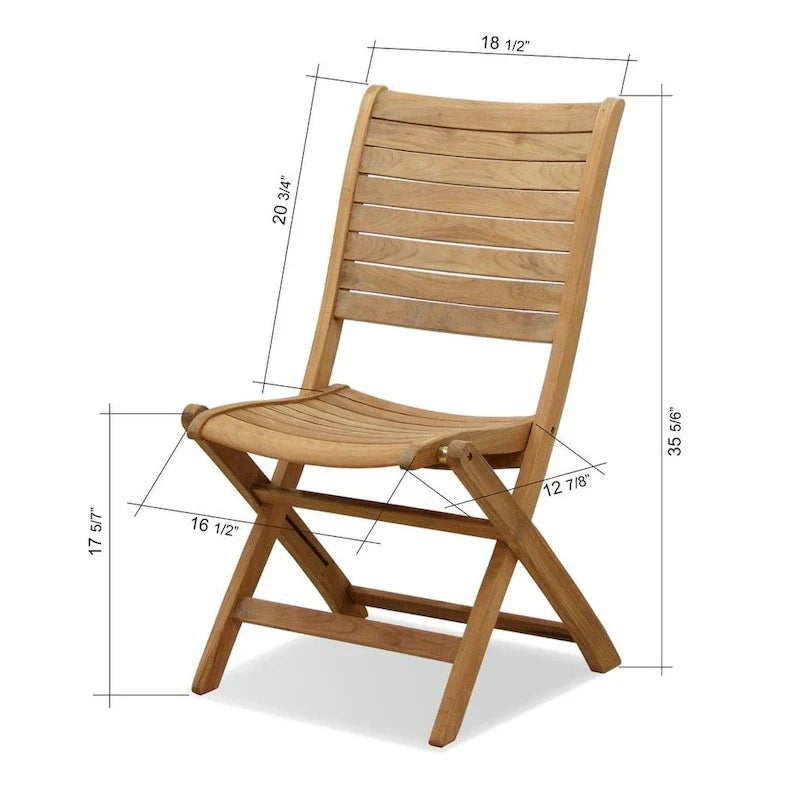 Amazonia Teak Sessa Set da Pranzo Estensibile da Esterno, 13 Pezzi - 13 Pezzi