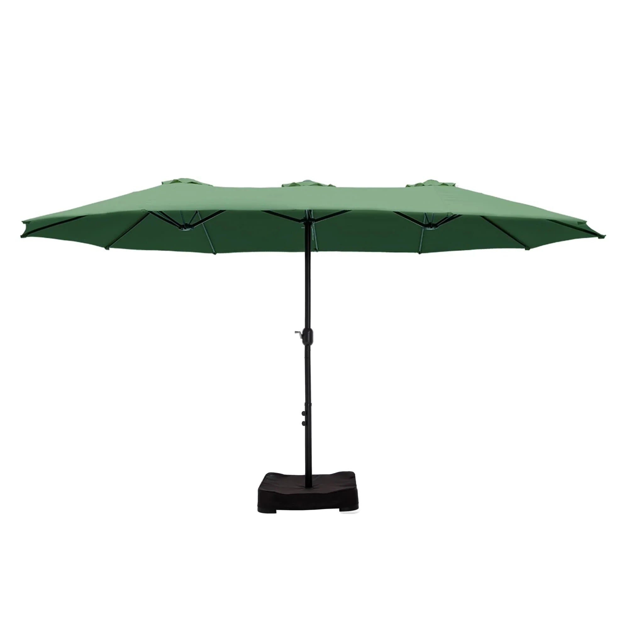 MAISON ARTS Ombrellone Doppio da 4,5 m, Extra Large, per Patio, con Base Inclusa