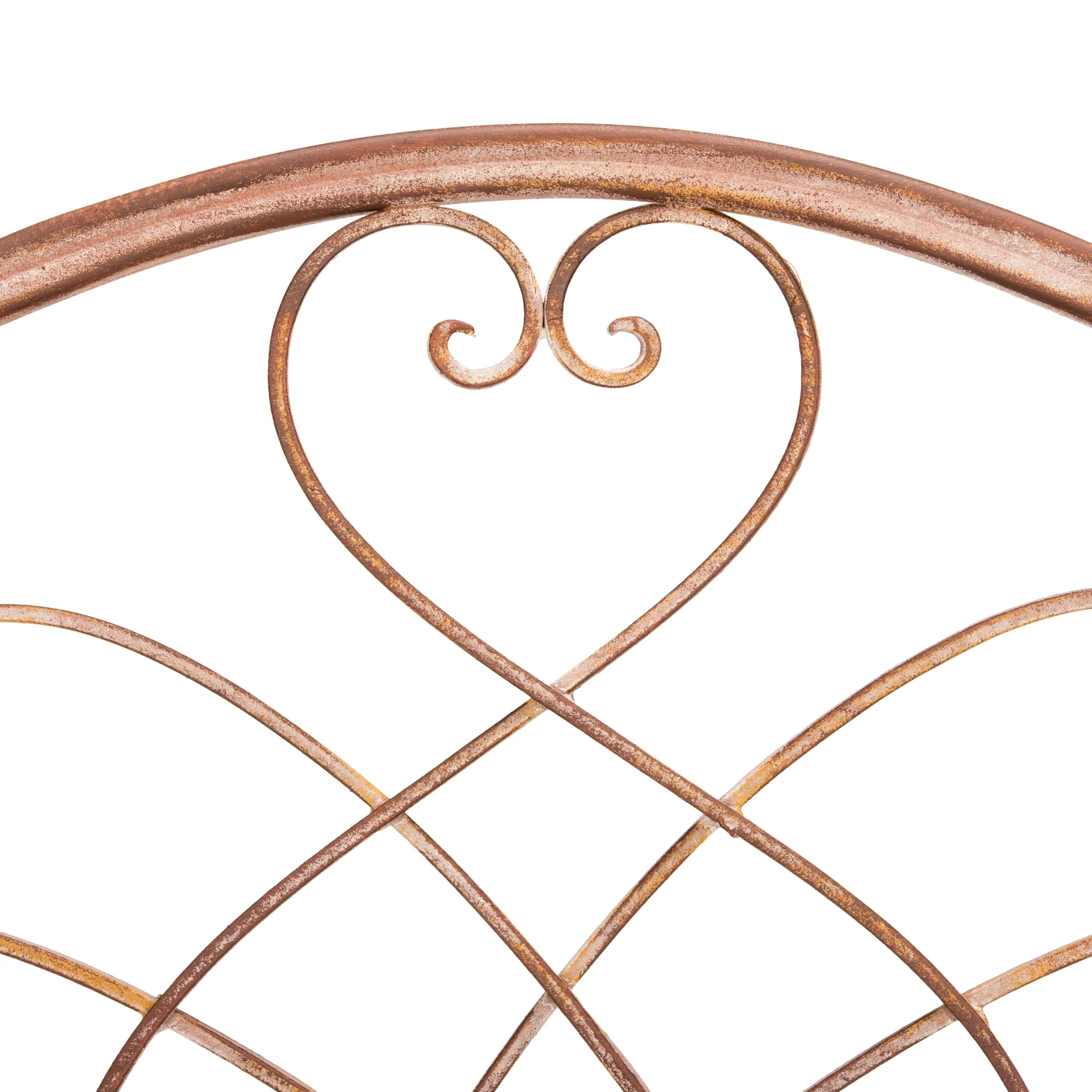 SAFAVIEH Bryn Scaffale da panettiere da esterno a 4 ripiani in ferro battuto vittoriano - 25 pollici L x 15 pollici P x 63 pollici H - 25 L x 15 P x 63 H
