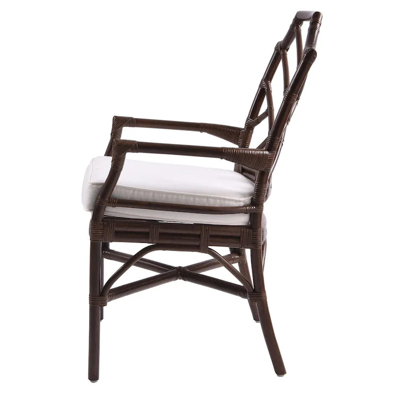 Poltrona Kara in Rattan