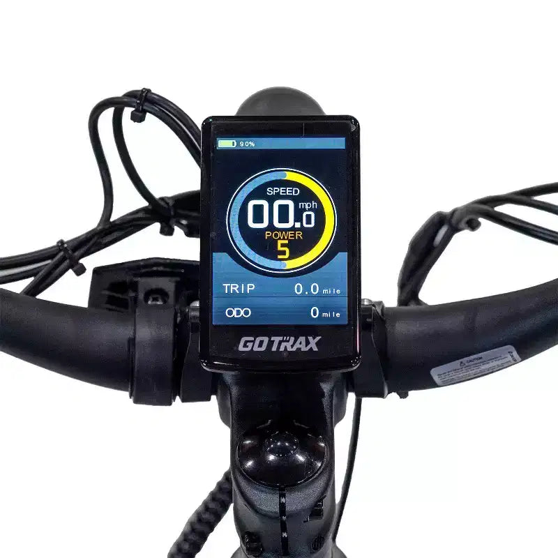 GOTRAX Bici Ibrida Elettrica 26" con Pneumatici Fat, Telaio a Scavalco, per Adulti - Verde