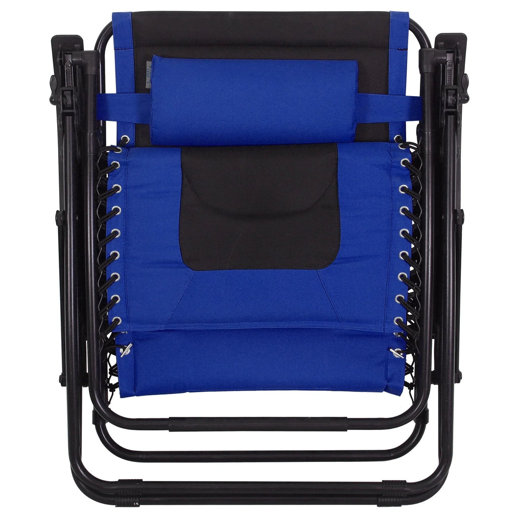 Sedia a sdraio oversize XL imbottita con gravità zero, bracciolo più largo, reclinabile regolabile con portabicchieri - N/D